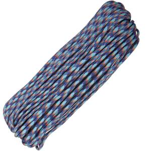 【 カラー：Nebula 】アメリカ製　7 Strand 550 lbs Paracord ナイロン製 中芯7本入 パラコード 550ポンド , Atwood Rope MFG 社製 / 1m