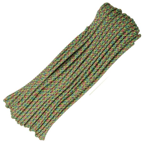 【 カラー：Party 】アメリカ製　7 Strand 550 lbs Paracord ナイロン製...