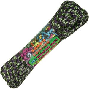 【 カラー：Dark Matter 】アメリカ製　7 Strand 550 lbs Paracord ナイロン製 中芯7本入 パラコード 550ポンド , Atwood Rope MFG 社製 / 1m