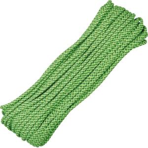 【 カラー：Green Spec 】アメリカ製　7 Strand 550 lbs Paracord ナイロン製 中芯7本入 パラコード 550ポンド , Atwood Rope MFG 社製 / 1m