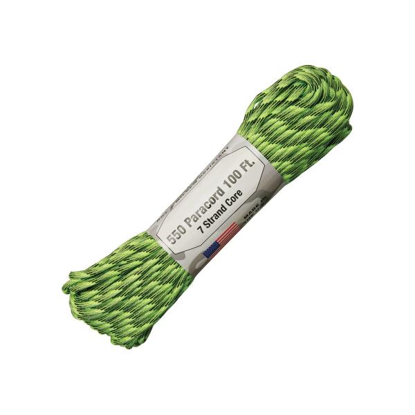 【 カラー：Radioactive 】アメリカ製　7 Strand 550 lbs Paracord...