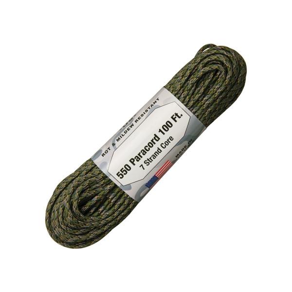 【 カラー：Jaeger Camo 】アメリカ製　7 Strand 550 lbs Paracord...