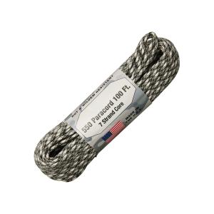 【 カラー：Snow Camo 】アメリカ製　7 Strand 550 lbs Paracord ナイロン製 中芯7本入 パラコード 550ポンド , Atwood Rope MFG 社製 / 1m