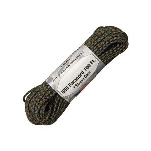 【 カラー：Ambush 】アメリカ製　7 Strand 550 lbs Paracord ナイロン製 中芯7本入 パラコード 550ポンド , Atwood Rope MFG 社製 / 1m