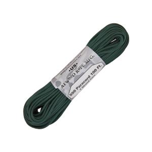 【 カラー：Hunter 】アメリカ製　7 Strand 550 lbs Paracord ナイロン製 中芯7本入 パラコード 550ポンド , Atwood Rope MFG 社製 / 1m