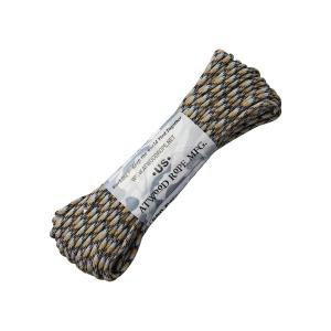 【 カラー：Cobra 】アメリカ製　7 Strand 550 lbs Paracord ナイロン製 中芯7本入 パラコード 550ポンド , Atwood Rope MFG 社製 / 1m