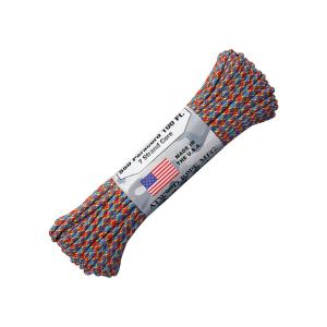 【 カラー：Man of Steel 】アメリカ製　7 Strand 550 lbs Paracord ナイロン製 中芯7本入 パラコード 550ポンド , Atwood Rope MFG 社製 / 1m
