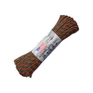 【 カラー：Decoy 】アメリカ製　7 Strand 550 lbs Paracord ナイロン製 中芯7本入 パラコード 550ポンド , Atwood Rope MFG 社製 / 1m