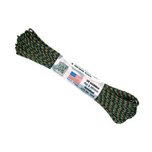 【 カラー：DARK STRIPES 】アメリカ製 275 Cord 3/32 Tactical ナイロン製 中芯4本入 パラコード 275ポンド , Atwood Rope MFG 社製 / 1m