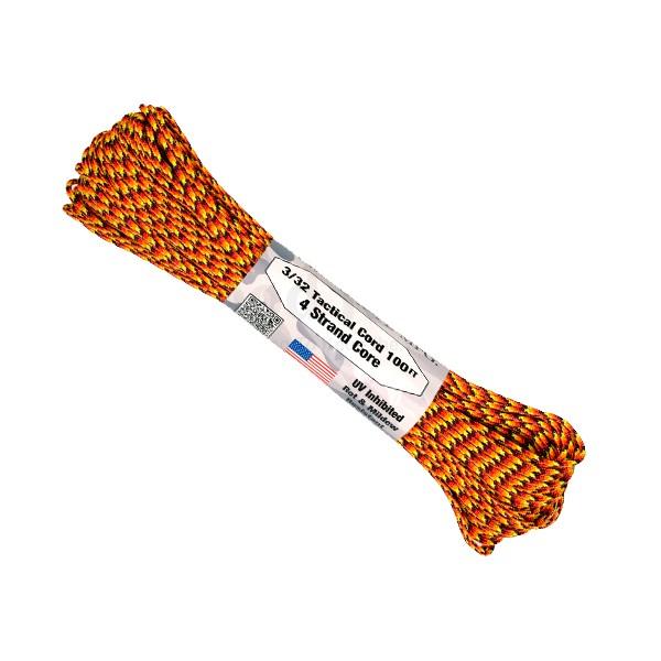 【 カラー：FIREBALL 】アメリカ製 275 Cord 3/32 Tactical  ナイロン...
