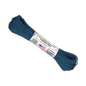【 カラー：Blue Spec 】アメリカ製 275 Cord 3/32 Tactical ナイロン製 中芯4本入 パラコード 275ポンド , Atwood Rope MFG 社製 / 1m