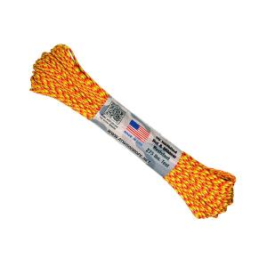 【 カラー：STAR BURST 】アメリカ製 275 Cord 3/32 Tactical ナイロン製 中芯4本入 パラコード 275ポンド , Atwood Rope MFG 社製 / 1m
