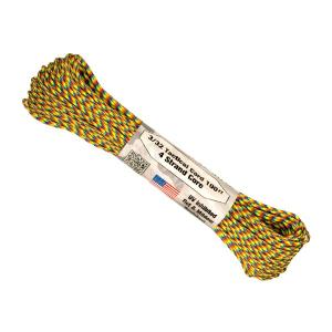 【 カラー：TRIPPIN 】アメリカ製 275 Cord 3/32 Tactical ナイロン製 中芯4本入 パラコード 275ポンド , Atwood Rope MFG 社製 / 1m