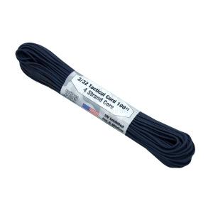 【 カラー：NAVY 】アメリカ製 275 Cord 3/32 Tactical ナイロン製 中芯4本入 パラコード 275ポンド , Atwood Rope MFG 社製 / 1m
