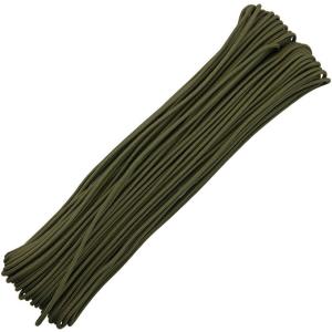 【 カラー：Olive Drab 】アメリカ製 275 Cord 3/32 Tactical ナイロン製 中芯4本入 パラコード 275ポンド , Atwood Rope MFG 社製 / 1m
