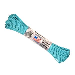 【 カラー：Carolina Blue 】アメリカ製 275 Cord 3/32 Tactical ナイロン製 中芯4本入 パラコード 275ポンド , Atwood Rope MFG 社製 / 1m