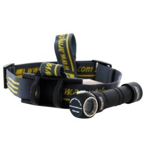 ストロボ機能搭載 Armytek Wizard PRO XM-L2 LEDアングル型ヘッドライト 【CREE XM-L2 U2 Cool White 5500K 白色LED搭載】