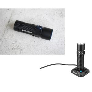 OLIGHT S10R II Baton　【Cree XP-L HD 白色LED搭載 / 明るさMAX:500ルーメン 】USB充電ドック＋RCR123A充電式リチウム電池付属 S10R 2 BATON
