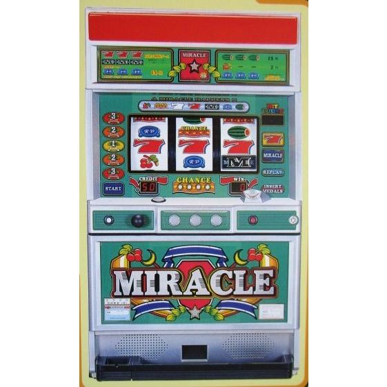 ※※ ミラクル　岡崎産業/OKAZAKI　SLOT【パチスロ実機/パンフレット/チラシ】0-3　レト...