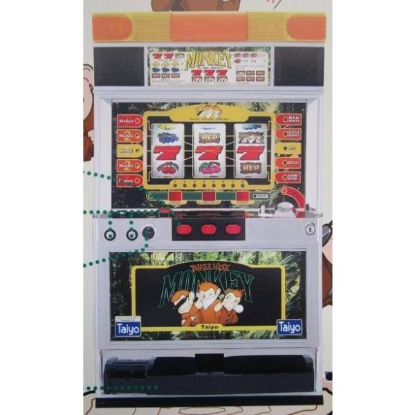 ※※ スリーワイズモンキー　タイヨー　SLOT【パチスロ実機/パンフレット/チラシ】1-2　レトロ ...