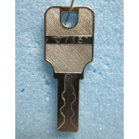 ※※ 鍵番号：0715番(純正)　設定キー　ハナビ サンダーV 大花火　等　アルゼ系/ユニバーサル　...