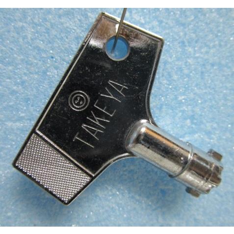 ※※ 竹屋/TAKETA　鍵番号：TAKEYA(純正)　ドアキー　対応機種不明　パチンコ実機用【鍵,...