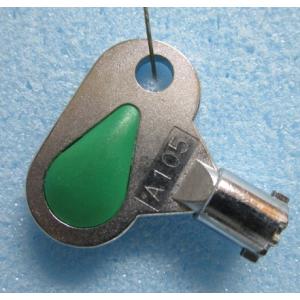 ※※ 緑色ドアキー：A105 (純正)　エマ　パチスロ実機用【鍵,かぎ,カギ】2(参考画像)　家スロ...