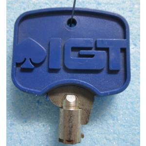 ※※ 青色ドアキー：9950 番(純正)　IGT　パチスロ実機用【鍵,かぎ,カギ】2(現物画像)　家...