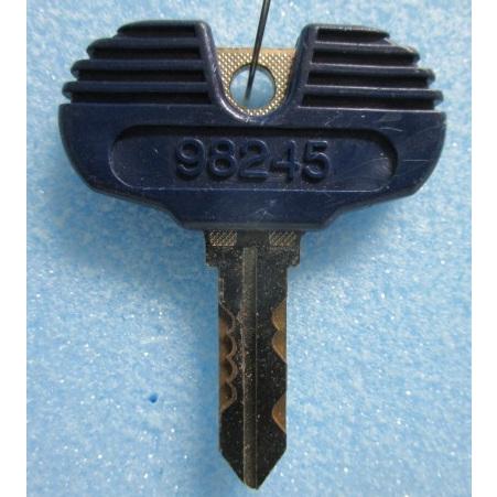※※ 純正:98245/青　ドアキー　アルゼ系/エレクトロコイン　パチスロ実機用【鍵,かぎ,カギ】現...