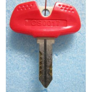 ※※ 純正:CS0017/赤　ドアキー　アルゼ/ユニバーサル　パチスロ実機用【鍵,かぎ,カギ】現物画...
