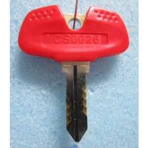 ※※ 純正:CS0026/赤　ドアキー　アルゼ/ユニバーサル　パチスロ実機用【鍵,かぎ,カギ】現物画...