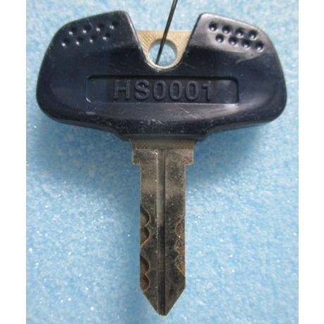 ※※ 純正:HS0001/青　ドアキー　アルゼ/ユニバーサル　パチスロ実機用【鍵,かぎ,カギ】現物画...