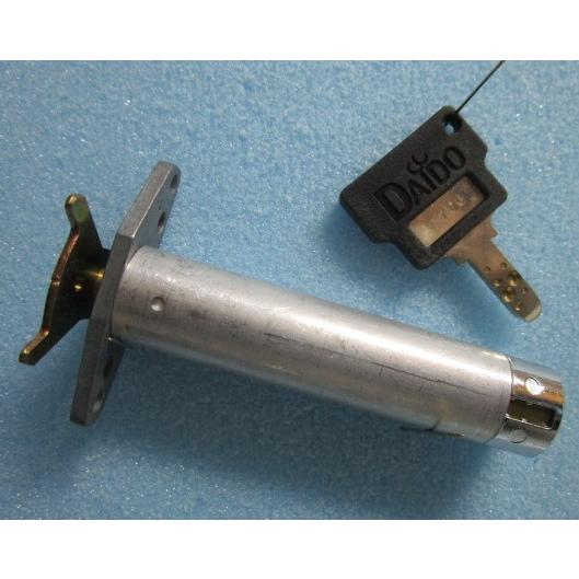 ▲▲ 純正/1706　ダイドー/三共(Xカム付き)4_8【シリンダーとドアキー】レトロパチスロ実機 ...