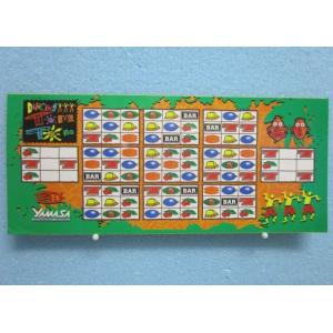 ※※ タムタムのシール　山佐　4号機　レトロ 懐かし名機のリーチ目シール【新品/未使用】SLOT