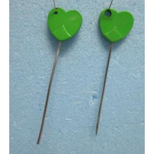 ※※ ハート形/緑　懐かしのツッツキ棒　2本セット　全長：約/11cm　中古品　パチンコ実機用【便利...