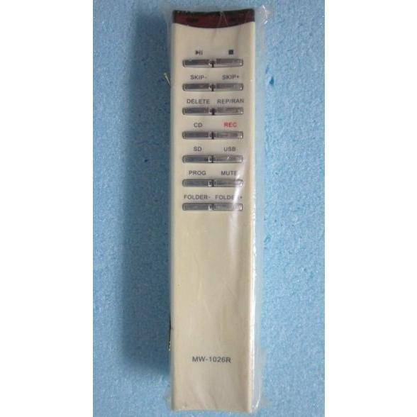 ★-★  MW-1026R　メーカー不明　CD DVD用リモコン　新品/未使用　動作チェック無し　ジ...