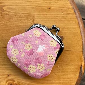 HollyHock お賽銭用がま口 花うさぎ ...の詳細画像2