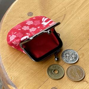 HollyHock お賽銭用がま口 花うさぎ ...の詳細画像5