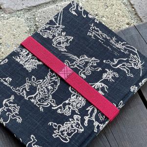 見開き用 御朱印帳バンド(濃赤) 朱印帳 ご朱...の詳細画像2