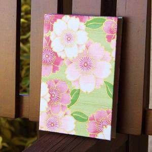 三十三所納経帖(御朱印帳)夢宵桜(キナリ/緑)...の詳細画像3