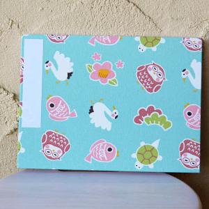 見開き御朱印帳 かわいい縁起物の詳細画像3