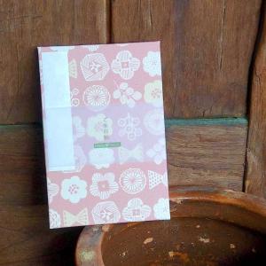 大判 御朱印帳(納経帳) 花形刻印 蛇腹 48...の詳細画像3
