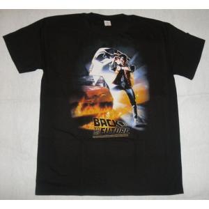 バックトゥザフューチャー III(3) ポスターデザイン メンズTシャツ