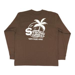 長袖 Tシャツ メンズ ストロングカレント ハワイアン (メンズ/ブラウン) 234SC1LT063...