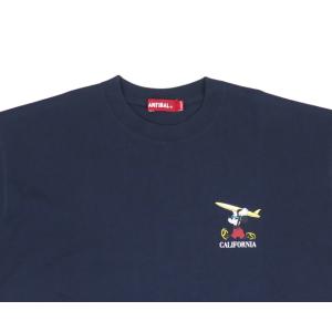 メンズ 半袖 Tシャツ ラグラン袖 ビッグシル...の詳細画像3