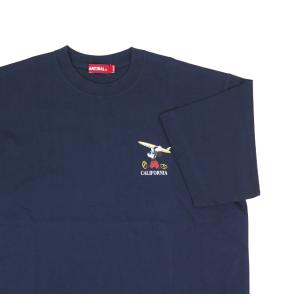 メンズ 半袖 Tシャツ ラグラン袖 ビッグシル...の詳細画像4
