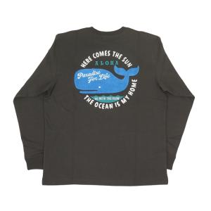 Tシャツ メンズ ロンT 長袖 ブランド Uネック GO SURF SURF'S UP