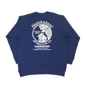 ハワイのブランドの長袖ウエット ハワイ・ビーチ・ヤシの木】メンズ スウェット スエット トレーナー