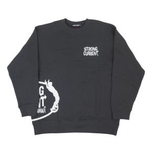 トレーナー スウェット メンズ トップス 長袖 2025新作 ストロングカレント STRONG CU...