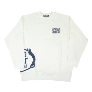 トレーナー スウェット メンズ トップス 長袖 2025新作 ストロングカレント STRONG CU...
